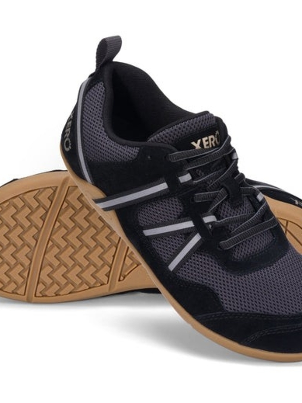 Xero Prio Suede Womans Black Athletic Minimalist Sneaker Size 11